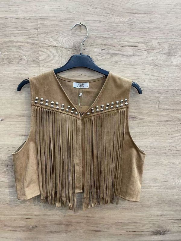 Chaleco pocahontas antelina Chaleco pocahontas antelina