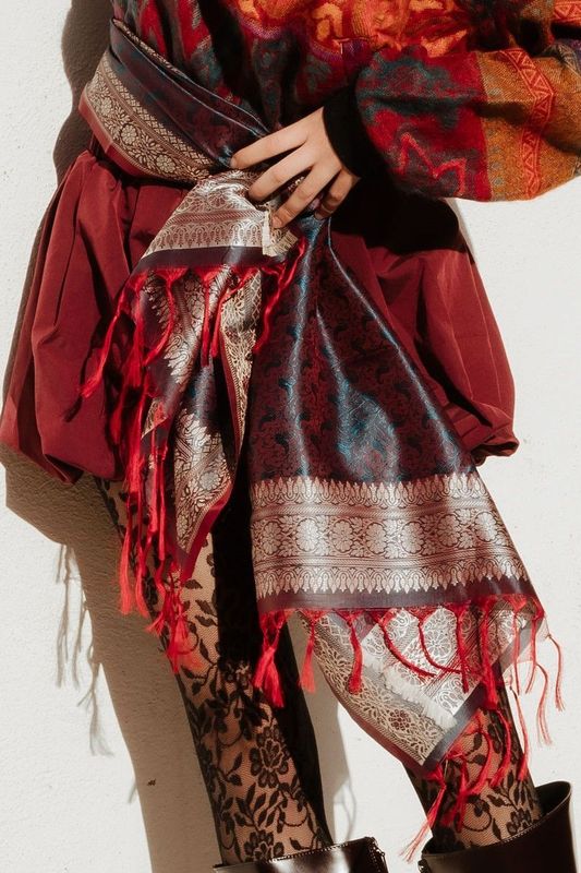 Foulard hilo de seda