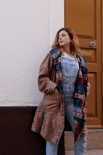 Chaqueta reversible Sareesha