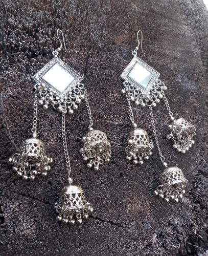 Pendiente Zabara Espejo