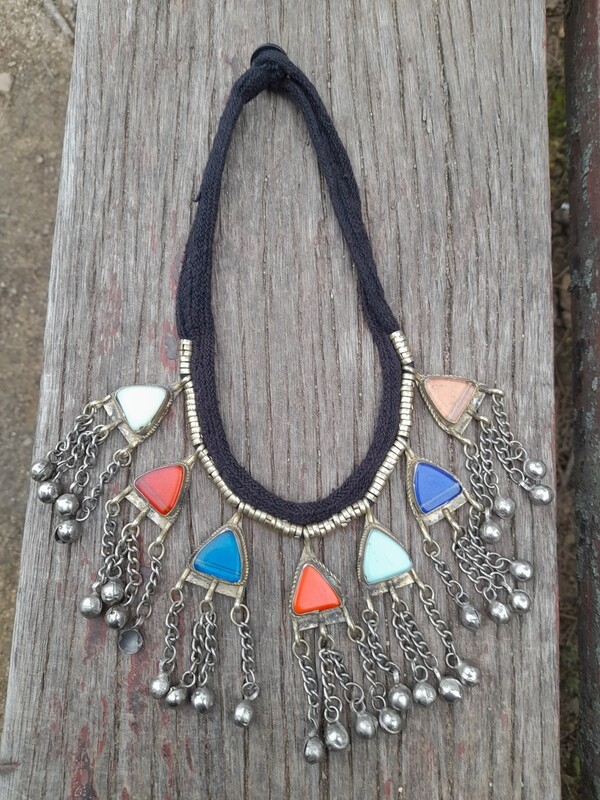 Collar afgano Multicolor Collar afgano Multicolor
