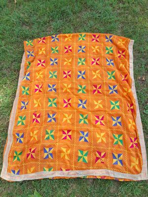 Dupatta Rhin naranja Dupatta Rhin naranja