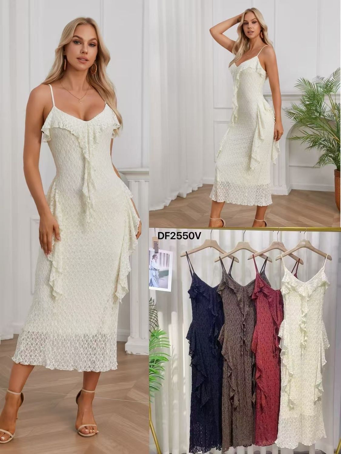 Vestido Iris Burdeos