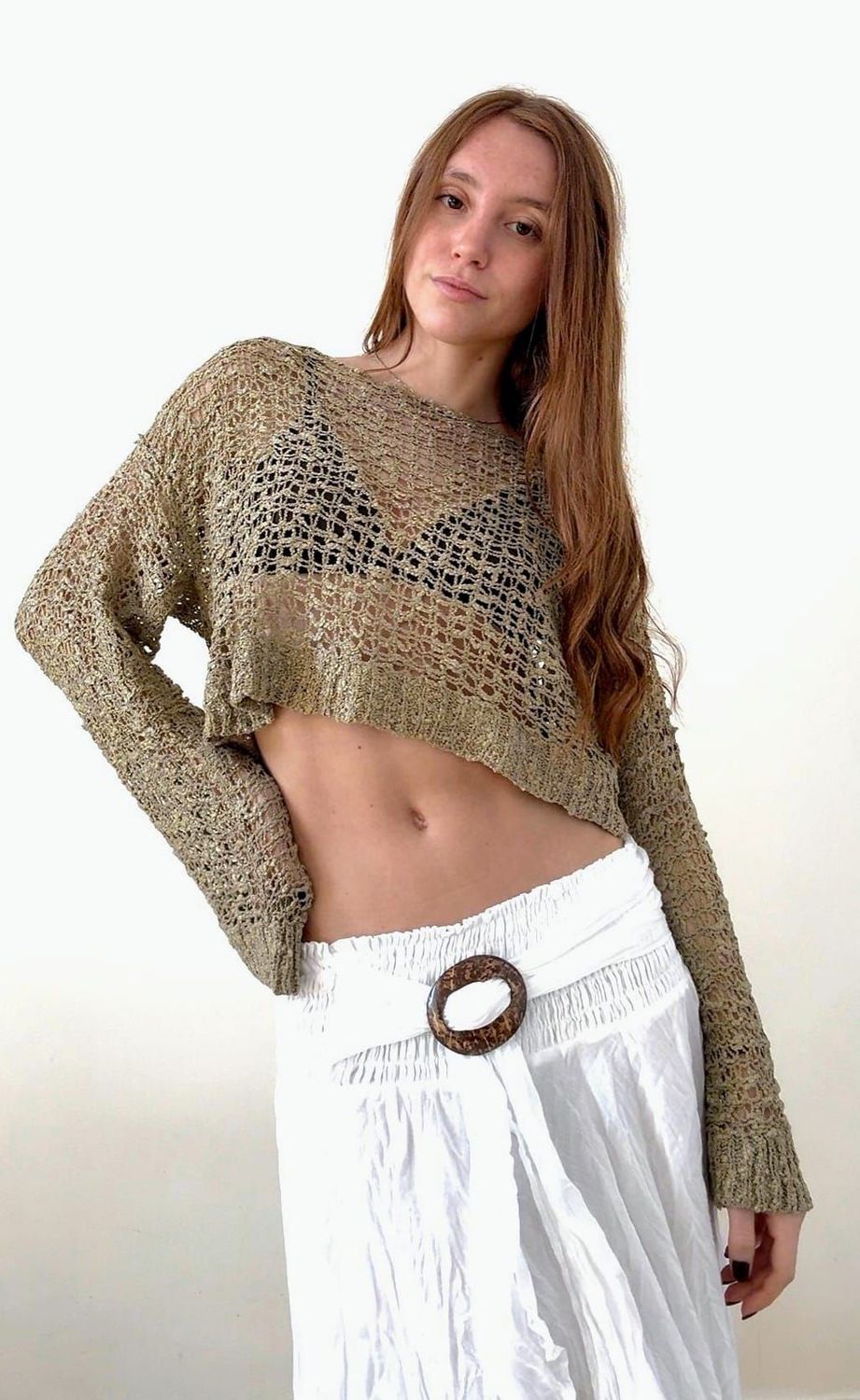 Jersey corto Popcorn Taupe