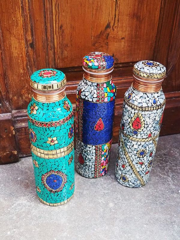 Botella Navarantha cobre