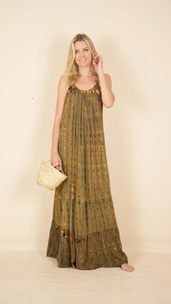 Vestido Rayón Tie & Dye