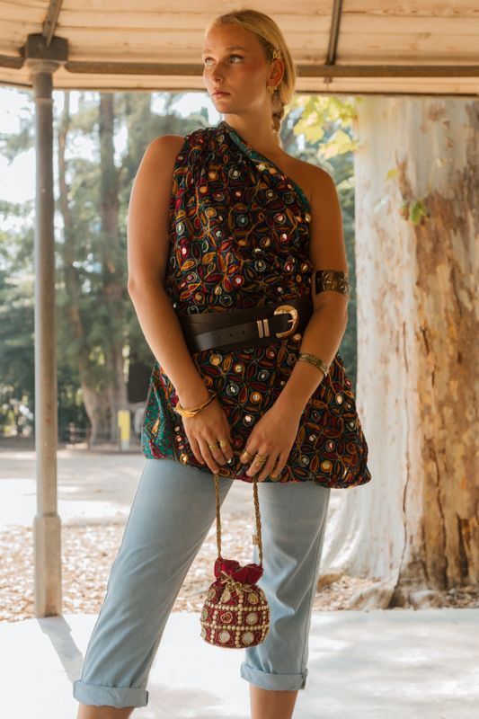 Multiposición Dupatta Pratti