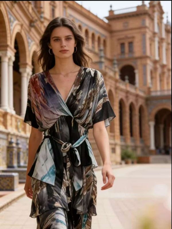 Vestido Carola Tyedye