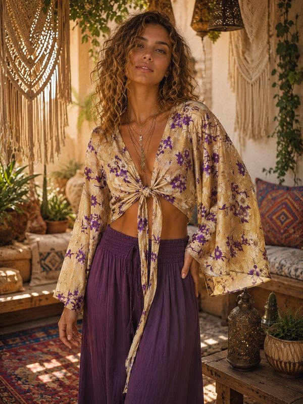 Loop Saree Flores
