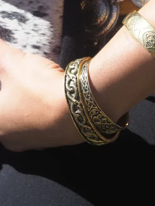 Brazalete goldsnake Dorado Brazalete goldsnake Dorado
