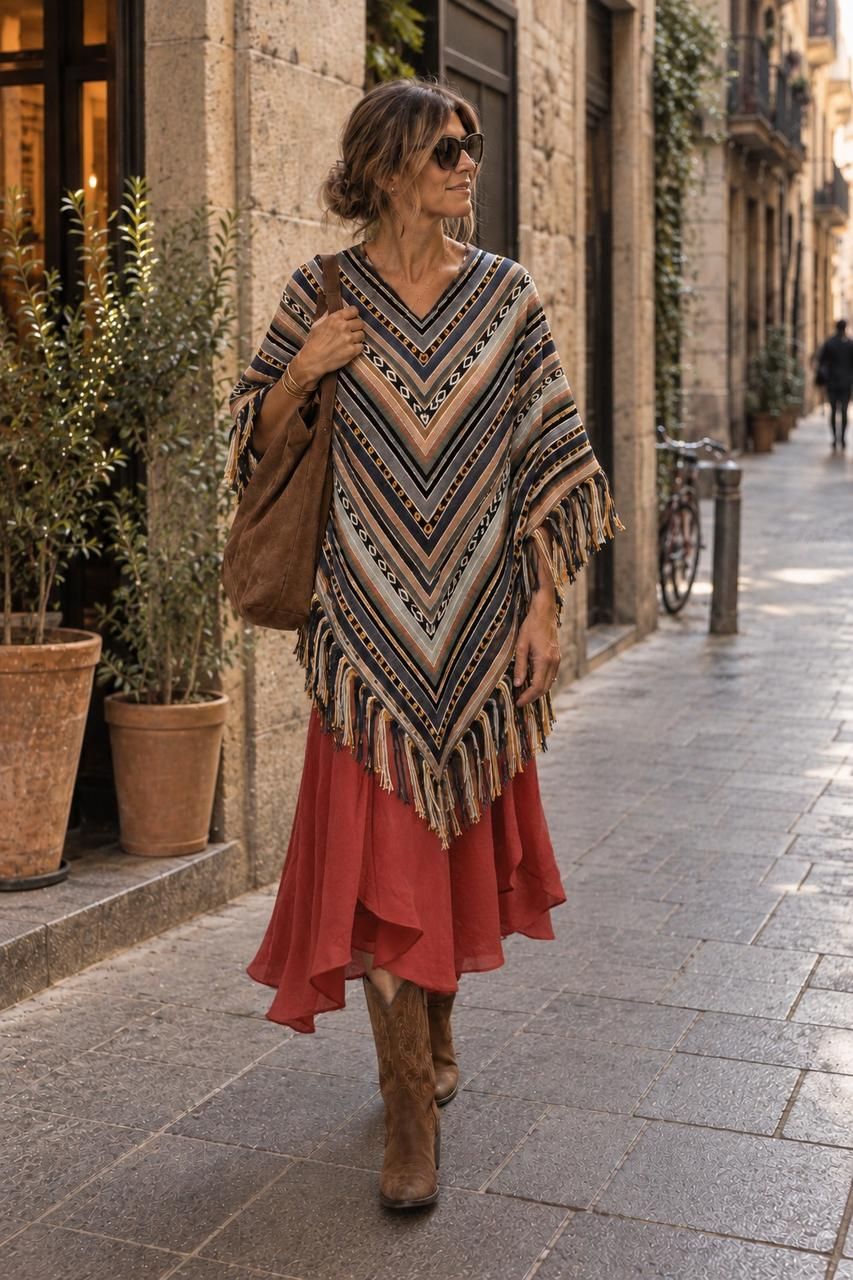 Poncho Dary Long Poncho Dary Long
