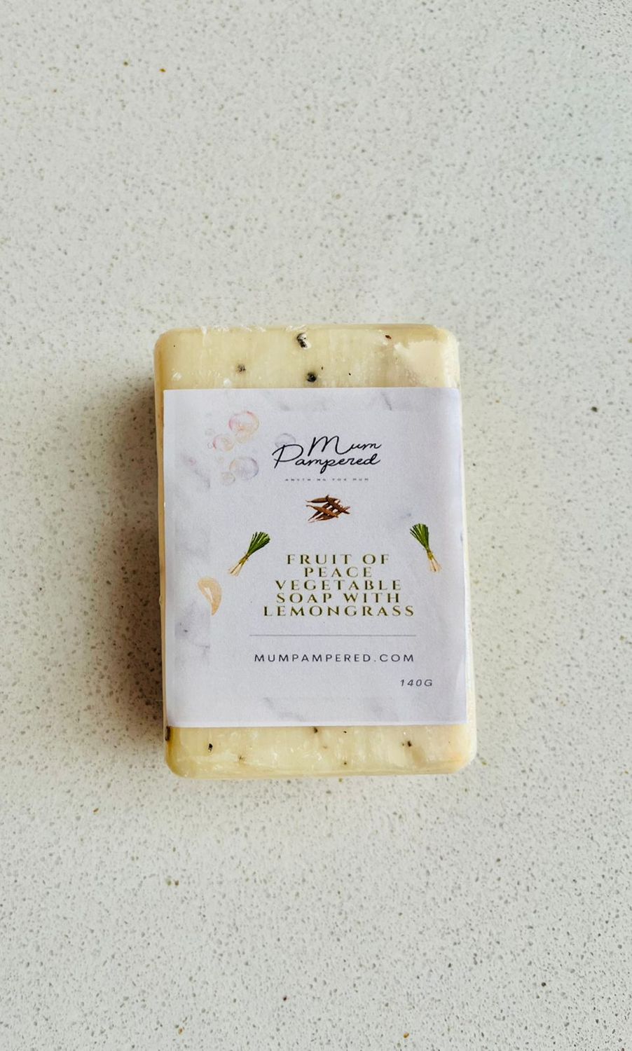 Vegetable soap with lavender