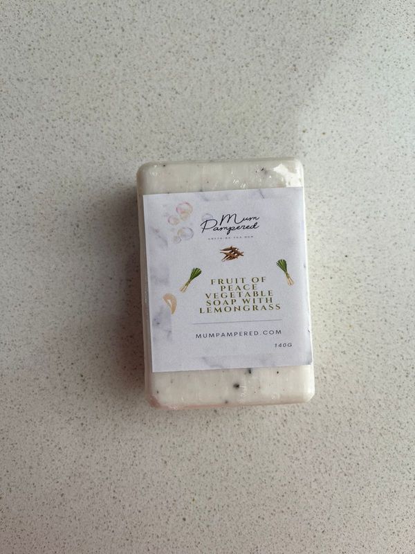 Vegetable soap with lavender
