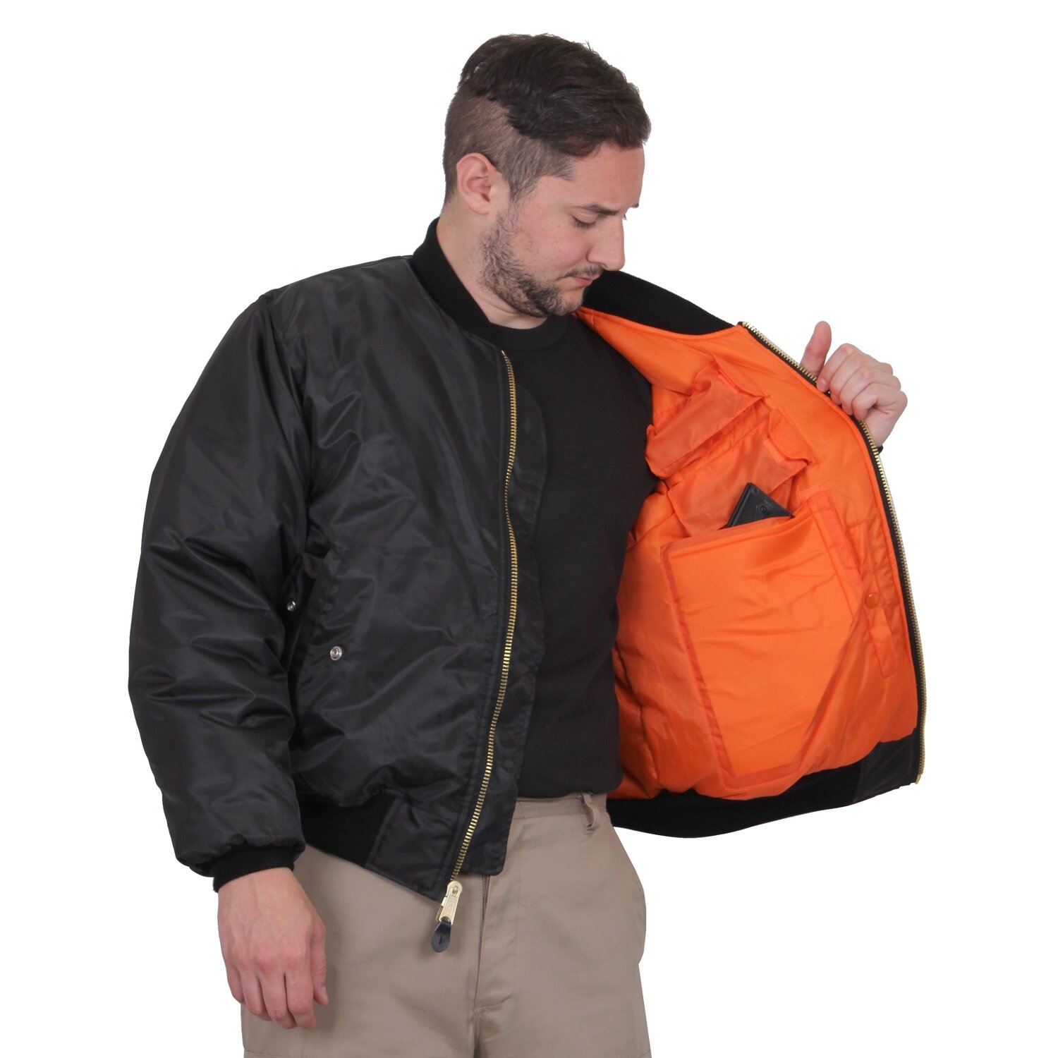 Concealed Carry MA-1 Flight Jacket