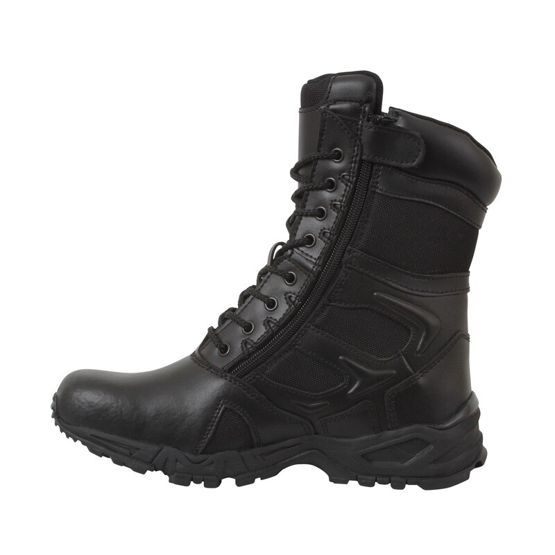 Forced Entry Deployment Boot With Side Zipper