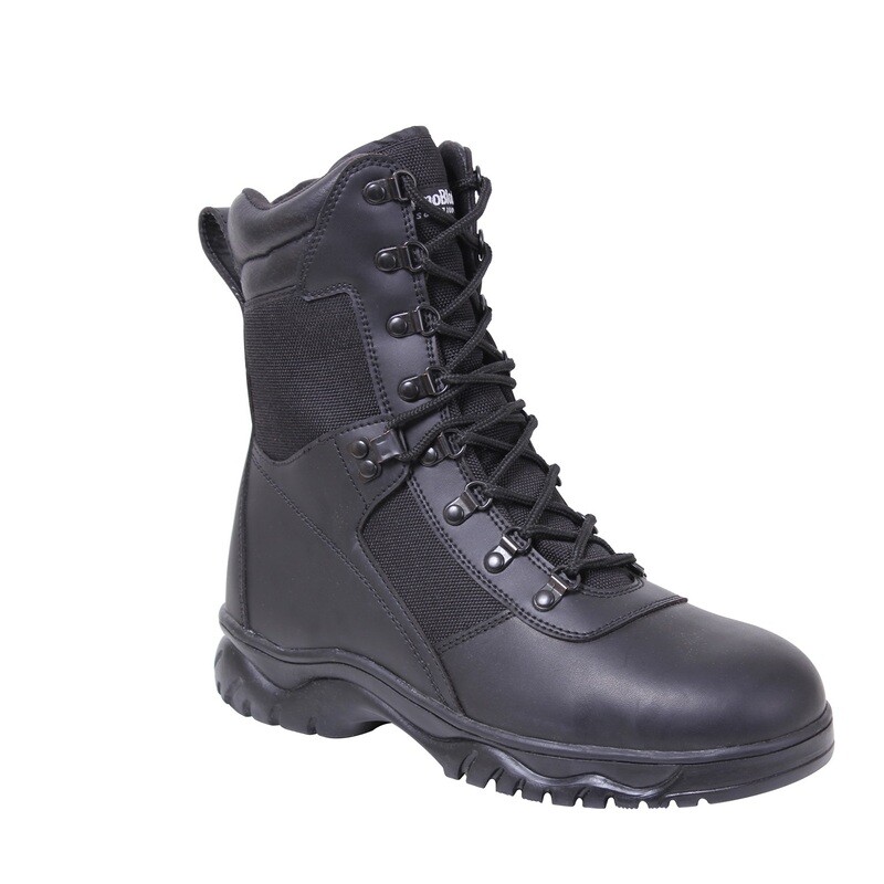 Insulated 8 Inch Side Zip Tactical Boot