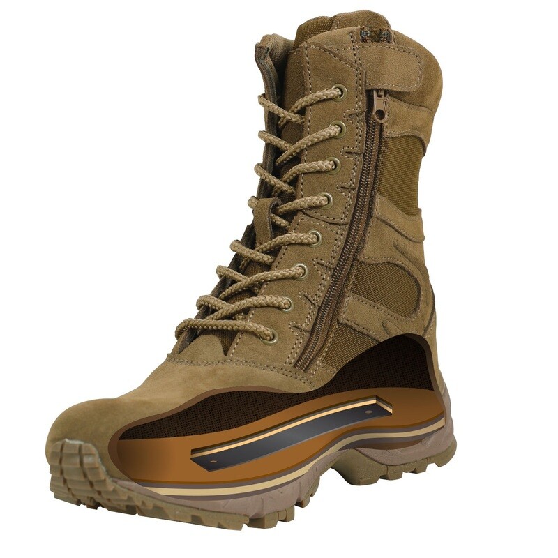 Forced Entry 8" Deployment Boots With Side Zipper