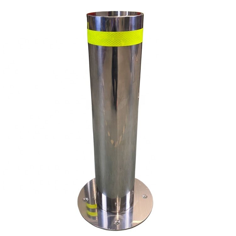 Stainless Steel Welded Fixed Pipe bollard Parking Post