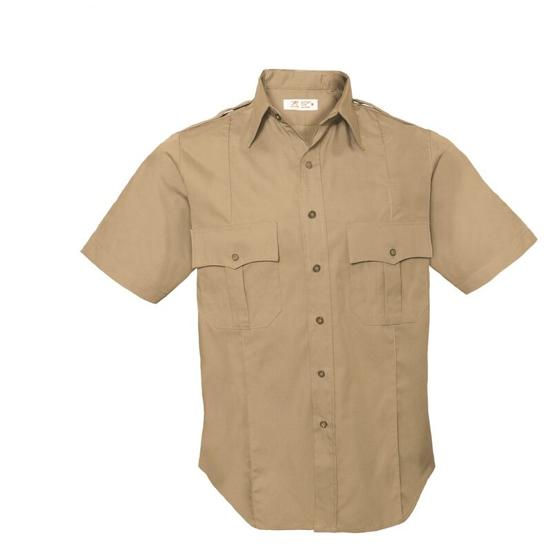 Rothco Short Sleeve Uniform Shirt for Law Enforcement &amp; Security Professionals