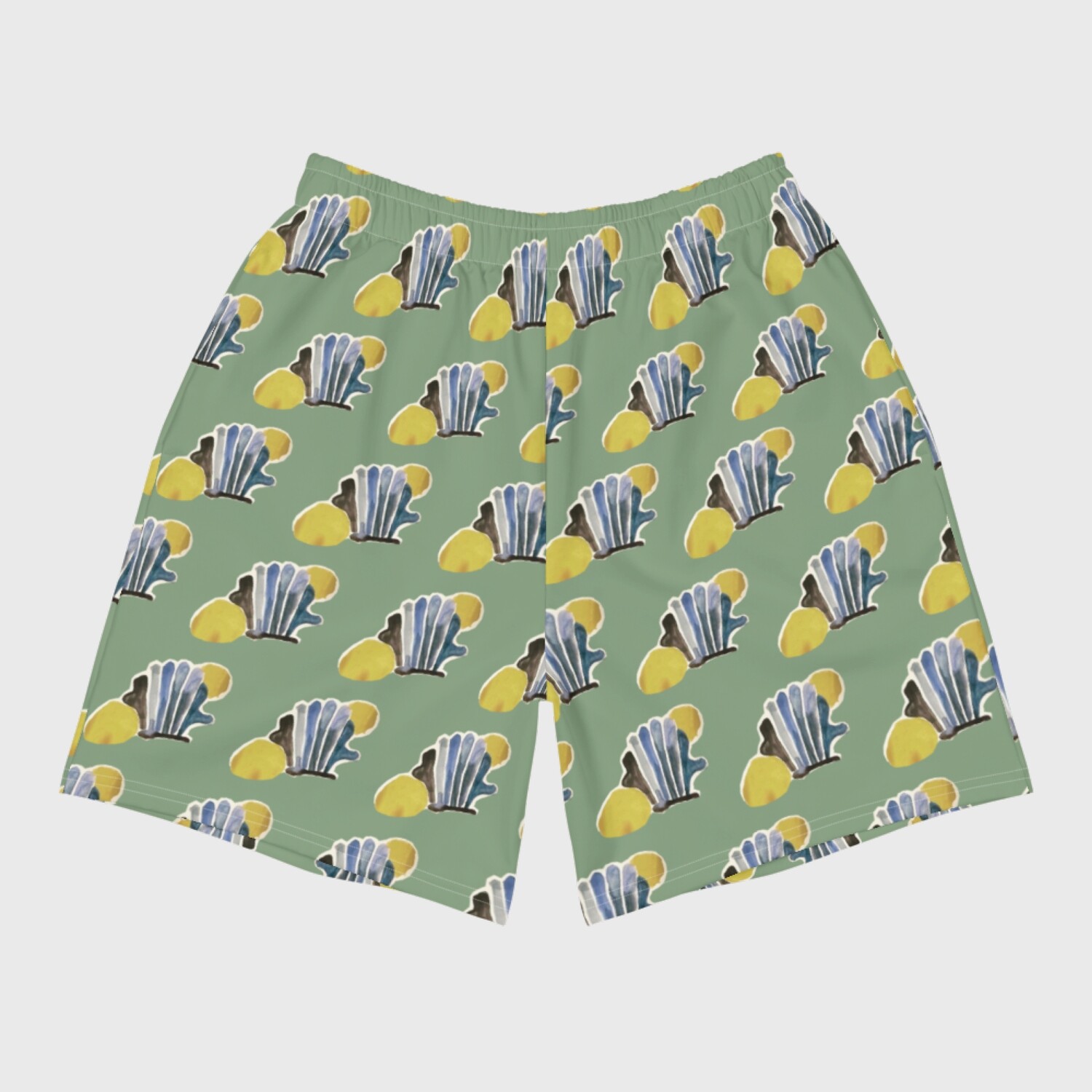 Coquillages et crustacés | Men Shorts, green