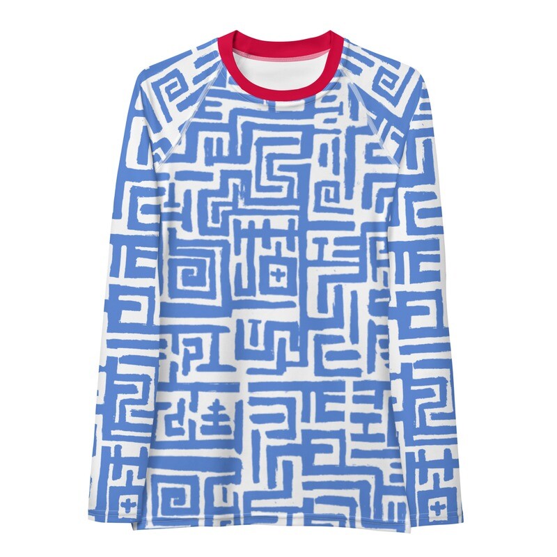 Lost in Labyrinthia | Top, blue