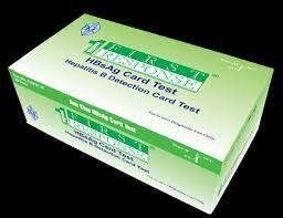 Hepatitis, HBsAg, First Response Card Test Kit