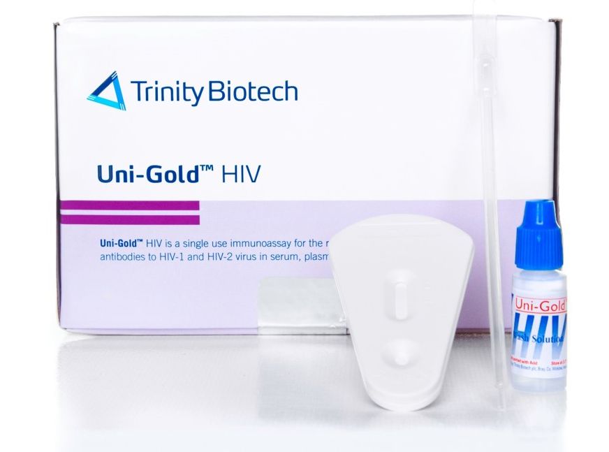 Uni-Gold HIV, Unit: Kit of 20 Tests, Option: without accessories