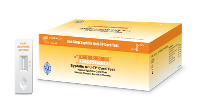 Syphilis, First Response Anti-TP Card Kit