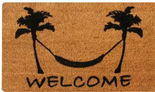 Puff &amp; Paint Door Mat Paint Party