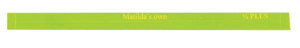 Quarter Plus Ruler 8in x 0.5in $6