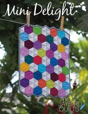 43554lg Mini Delight Quilt Pattern $13.95