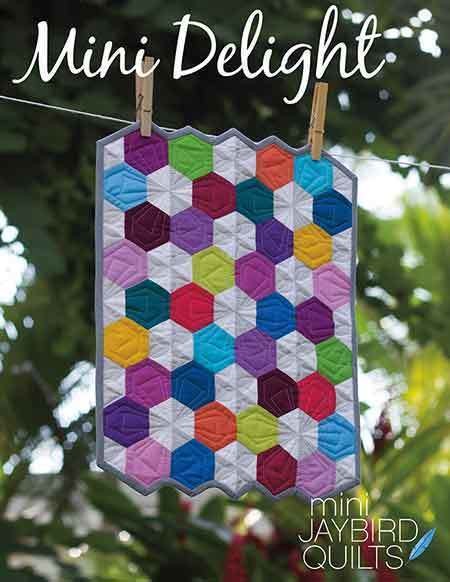43554lg Mini Delight Quilt Pattern $13.95