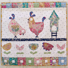 46290 Henhouse Mini Quilt Pattern $18