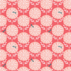 16921 Summer Dance Flowers Coral $30 per mt 16921 Summer Dance Flowers Coral $30 per mt