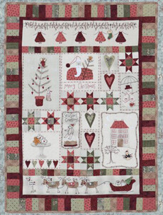 95358 Christmas Fun Quilt Pattern & Button Set $100 95358 Christmas Fun Quilt Pattern & Button Set $100