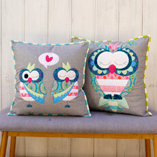 46292 Night Owls cushion Pattern $18