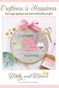 46350 Craftiness is Happiness Creative Card $9