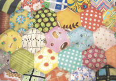 Postcard Project Hexagons $7