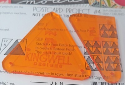 Postcard Project Triangles $7