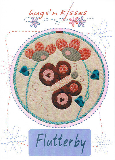 42117lg Flutterby Banner Pattern $19