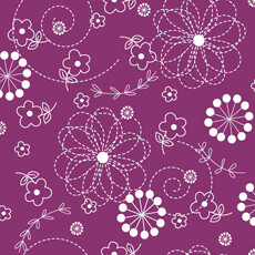 14613 Kimberbell Basics Stitch Flower Violet $28 per mt