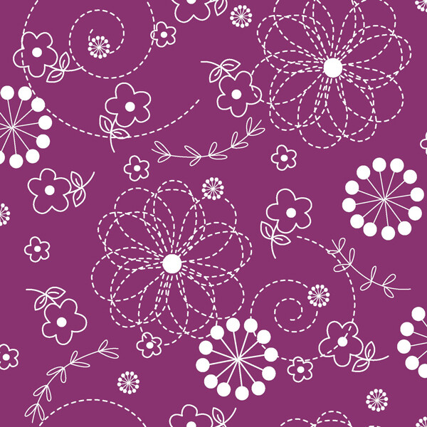 14613 Kimberbell Basics Stitch Flower Violet $28 per mt