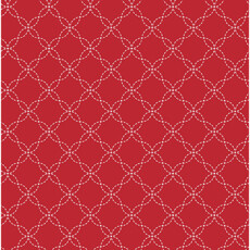 13876 Kimberbell Basics Lattice Red $30 per mt