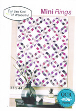 46664 Mini rings Quilt Pattern $16 46664 Mini rings Quilt Pattern $16