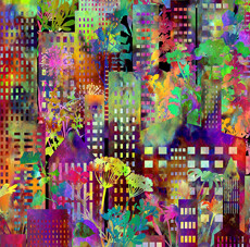 14625 Urban Jungle Cityscape $28 per mt 14625 Urban Jungle Cityscape $28 per mt