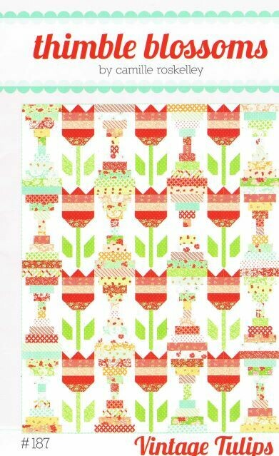 42556 Vintage Tulips Quilt pattern $16 42556 Vintage Tulips Quilt pattern $16