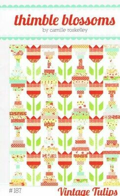 42556 Vintage Tulips Quilt pattern $16 42556 Vintage Tulips Quilt pattern $16