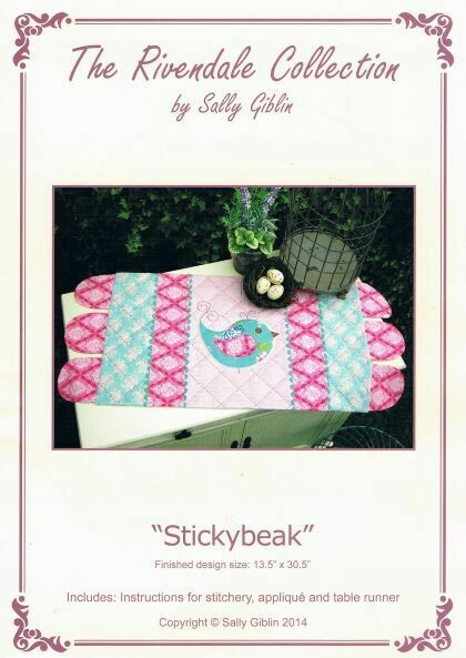 48022 Stickybeak table runner pattern $13.20 48022 Stickybeak table runner pattern $13.20