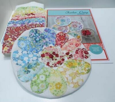 Sherbet Daisy Doily Pattern & fabric kit $20 Sherbet Daisy Doily Pattern & fabric kit $20