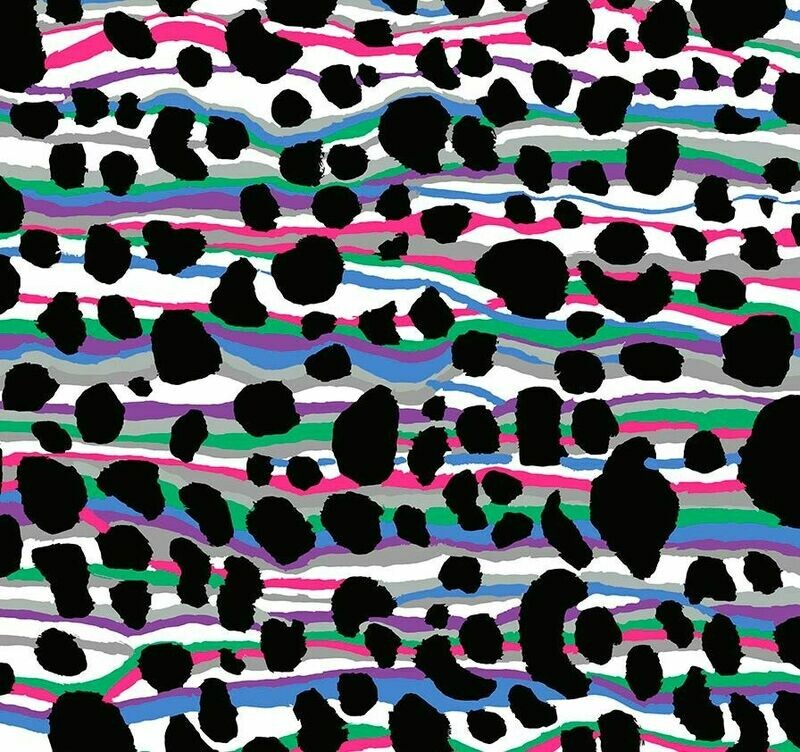 15483 Kaffe Collective Stream Black $32 per mt